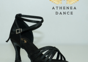 SANDALIAS NEGRAS 7,5 cm